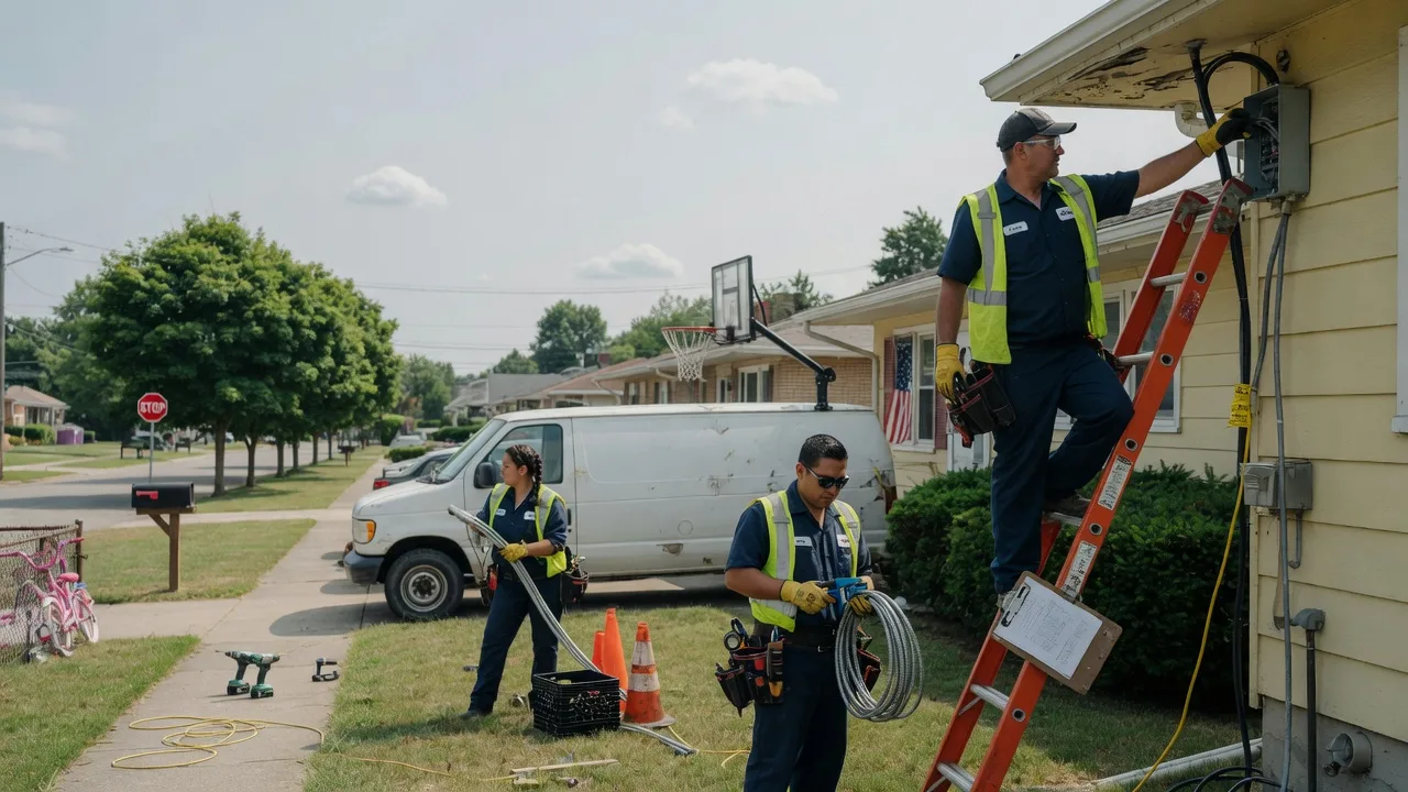 Licensed Electrician in New Middletown, IN near me